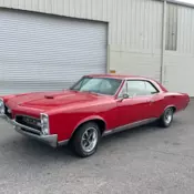 1967 Pontiac GTO Coupe Red RWD Manual