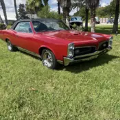 1967 Pontiac GTO Coupe Red