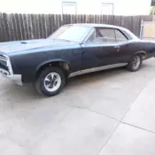1967 Pontiac GTO H. O. 4-Speed Matching #s