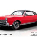 1967 Pontiac GTO  Regimental Red Hardtop 400ci HO V8 4 Speed Manual