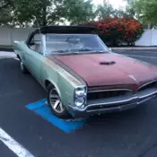1967 Pontiac Le Mans convertible no reserve call doc 215-620-8943