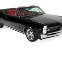 1967 Pontiac Lemans Black & Red GTO Options Automatic Convertible