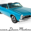 1967 Pontiac Lemans Blue Auto A/C, GTO options Automatic Convertible