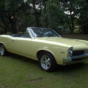 1967 Pontiac LeMans Convertible 326 V8 4 Speed Manual  Air Conditioning Like New