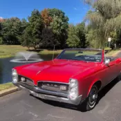 1967 PONTIAC LEMANS CONVERTIBLE CLONE 4 SPEED V8 NO RESERVE