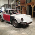 1967 Porsche 911S Roller with 1968 911S Engine Case