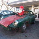 1967 Porsche 912 coupe,  Santa&#039;s ride,     Merry Christmas