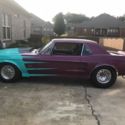 1967 Pro Street Mustang, Super charged 427 w/ Lenco 4 speed transmission