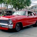1967 pro street show car , race, hot rod , blown, nova