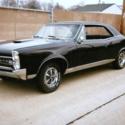 1967 REAL NUMBERS MATCHING TRIPLE BLACK 400 4 SPEED