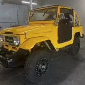 1967 Toyota Land Cruiser SUV Yellow