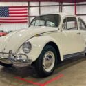 1967 Volkswagen Beetle  65670 Miles Lotus White Coupe 1500 4cyl 4-Speed Manual