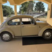1967 Volkswagen Beetle Sedan White 2 door