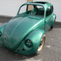 1967 Volkswagen Beetle w/ 63 ragtop grafted in it,plus type 1 & 2 parts, L@@K!