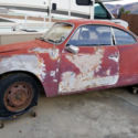 1967 Volkswagen Karmann Ghia for restoration, pink slip in hand, ran when parked