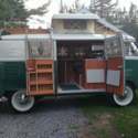 1967 Volkswagen Westfalia Kombi Pop Top Split Camper Bus
