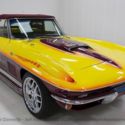 1967 Yellow/Maroon Corvette Convertible Resto-Mod, ZZ4-430HP