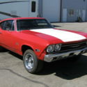 1968 68 69 70 71 72 CHEVELLE SOLID WEST COAST ROLLER PROJECT DISC BRAKES