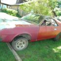 1968 Amarican Motors AMX rusty shell project