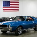 1968 AMC AMX  60374 Miles Blue  360 V8 Automatic