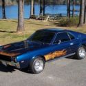 1968 AMC AMX with True Fire flames and Supercharged Pro-Charger