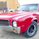 1968 AMC AMX X CODE 390 AUTOMATIC TRANS RUST FREE LOW MILEAGE CAR