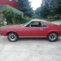 1968 AMX original 390 4 speed Go Pak Car, Floors and trunk in great shape