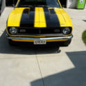 1968 Bright Yellow Chevrolet Camaro