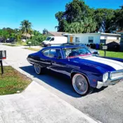 1968 Buick GS 350 Blue