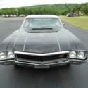 1968 Buick Skylark GS400 rare original black/white convertible. Rotisserie