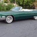 1968 Cadillac DeVille Convertible 0 Green