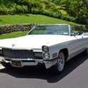 1968 Cadillac DeVille Convertible Original 62000 Miles California Car AC Clean