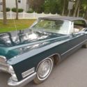 1968 Cadillac DeVille convertible original motor low miles good power top solid