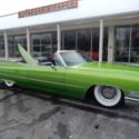 1968 Cadillac DeVille Convertible Viper green Custom interior Air Ride