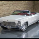 1968 Cadillac Deville Convertible White & Red Stunning
