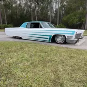 1968 Cadillac DeVille Coupe Coupe White