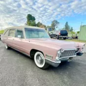 1968 Cadillac Fleetwood Miller Meteor Hearse Automatic 2-Door