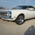 1968 Camaro Convertible 327 matching numbers auto restomod white fuel injection