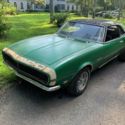 1968 CAMARO RS RALLY SPORT RALLY GREEN BARN FIND RUNS 327 NR