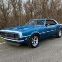 1968 CAMARO RS SS 350 4SPD PS PDB TACH GAUGES SOLID BEAUTIFUL LEMANS BLUE