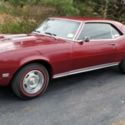 1968 Camaro RS/SS Rally Sport Red 4 speed  12 bolt Deluxe Hounds tooth interior
