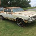 1968 chevelle concour wagon v8 air car