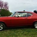 1968 CHEVELLE SUPER SPORT 396-4SP RED OVER BLACK