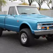 1968 Chevrolet C-10 4x4, Blue with 254 Miles available now!