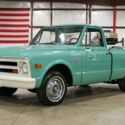 1968 Chevrolet C-10  72872 Miles Sea Mist Green Pickup Truck 250ci Inline-6 3-Sp