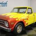 1968 Chevrolet C10  5543 Miles Yellow Pickup Truck 396 V8 3 Speed Automatic