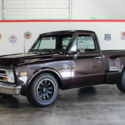 1968 Chevrolet C10 707 Miles Maroon Pickup Stepside Shortbed