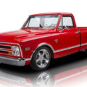 1968 Chevrolet C10 Pickup Truck  44153 Miles Race Red Pickup Truck 350 V8 3 Spee