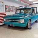 1968 Chevrolet C10 Pickup Two-Tone Teal w/ Graphics Gray Leather A/C PS PDB