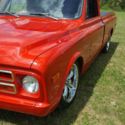 1968 CHEVROLET C10 RED LOWERED HEAD TURNER